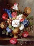 unknow artist Floral, beautiful classical still life of flowers.091 oil painting reproduction